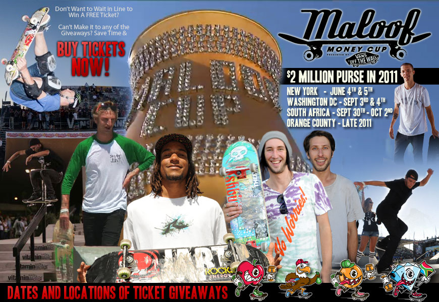 collageforvideosmallerriders Maloof Money Cup NYC - 2011